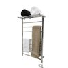 Anzzi Eve 8-Bar Wall Mounted Electric Towel Warmer Rack in Polished Chrome TW-AZ012CH